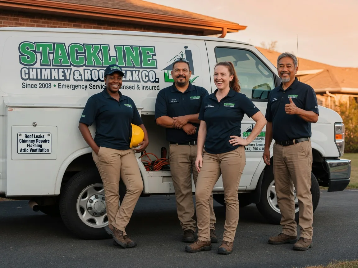 Chimney flashing repair company in Spencer, OH